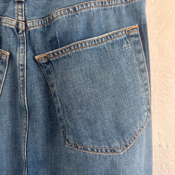 Rag & Bone High Rise Denim Skirt - Picture 9 of 10